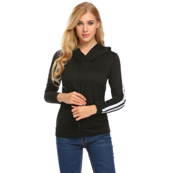 Black Women Casual Drawstring Hooded Long Sleeve Pocket Patchwork Pullover Sexy Hoodie, Multicolor
Black Women Casual Drawstring Hooded Long Sleeve Pocket Patchwork Pullover Sexy Hoodie, Multicolor