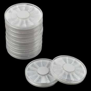 New 10x Rotatable Container Case Nail Art Empty Storage Wheels Rhinestones Beads Slices Box
New 10x Rotatable Container Case Nail Art Empty Storage Wheels Rhinestones Beads Slices Box