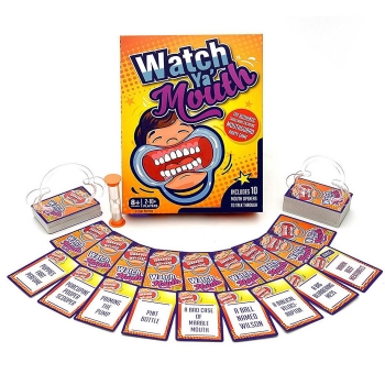 Watch Ya' Mouth Family Edition - The Authentic, Hilarious, Mouthguard Party Card Game
Watch Ya' Mouth Family Edition - The Authentic, Hilarious, Mouthguard Party Card Game