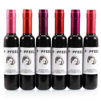 6pcs Waterproof Lip Gloss Makeup Cosmetic Wine Bottle Shape Long-lasting Lip Tint
6pcs Waterproof Lip Gloss Makeup Cosmetic Wine Bottle Shape Long-lasting Lip Tint