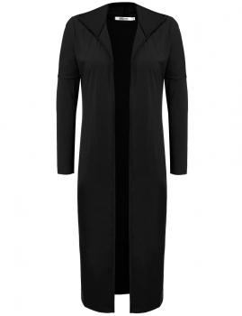 Meaneor Black New Trendy Women Hooded Long Sleeve Casual Solid Long-Shirtcardigan Sweaters & Cardigans, Multicolor
Meaneor Black New Trendy Women Hooded Long Sleeve Casual Solid Long-Shirtcardigan Sweaters & Cardigans, Multicolor