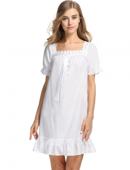 Avidlove Color 1 Women Short Sleeve Nightgown Shift Pure Sleepwear Nightwear Dresses Shapewear & Pajamas, Multicolor
Avidlove Color 1 Women Short Sleeve Nightgown Shift Pure Sleepwear Nightwear Dresses Shapewear & Pajamas, Multicolor
