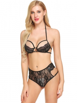 Black Women Lace Patchwork Sexy Spaghetti Strap Chemise G-string Lingerie Pajamas, Multicolor
Black Women Lace Patchwork Sexy Spaghetti Strap Chemise G-string Lingerie Pajamas, Multicolor