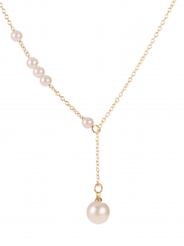 Golden New Fashion Women Artificial Pearl Charm Chain Pendant Jewelry Necklace, Multicolor
Golden New Fashion Women Artificial Pearl Charm Chain Pendant Jewelry Necklace, Multicolor