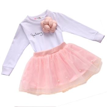 Kids Girl Sweet Floral Brooch Decor Long Sleeve Tutu Dress Sets Party 2-9Y, Multicolor
Kids Girl Sweet Floral Brooch Decor Long Sleeve Tutu Dress Sets Party 2-9Y, Multicolor