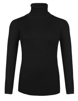 

Black Women Cable Knit Turtleneck Long Sleeve Solid Plus Size Sweater Pullover, Multicolor