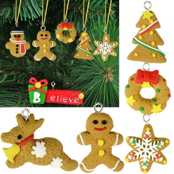 

6Pcs Christmas Ornament Christmas Tree Hanging Accessories Gift