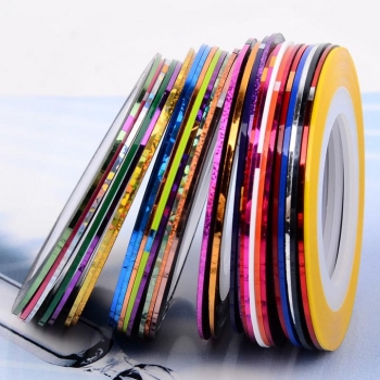 

30Pcs Mixed Colors Rolls Striping Tape Line DIY Nail Art Tips