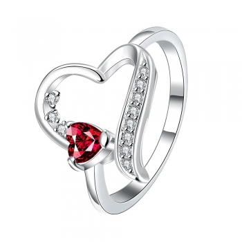 

A R016-A Silver plated for women jewelry accessories nickle free Fashion Rings, Multicolor