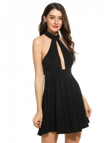 black women casual sleeveless patchwork o neck mes