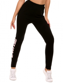 

Active Elastic Waist Letter Print Slim Stretchy Legging, Multicolor