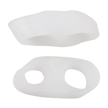 

2pcs Comfortable Silicone Little Toe Valgus Corrector Separator Straightener