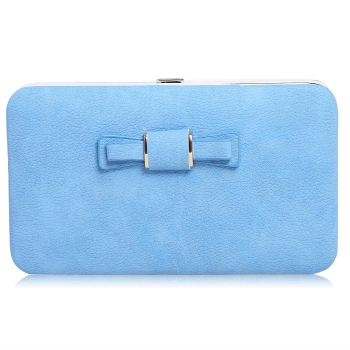 

Bow Tie Single Strap Clutch Wallets, Multicolor