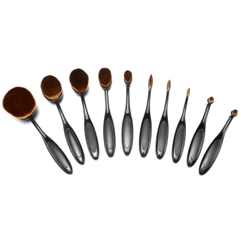 

10PCS Makeup Brush Sets Powder Shaped Brush Kit