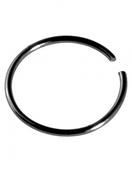 

Stainless Steel Fake Piercing Nose Ring Hoop, Multicolor