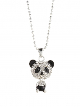 

Panda Shape Charm Chain Pendant Jewelry Necklace