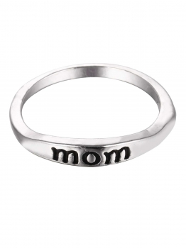 

Jewelry Mom Letters Engrave Rings Jewelry Ring Gifts, Multicolor