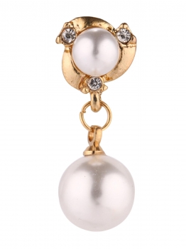 

New Women Fashion Artificial Pearl Jewelry Trendy Earrings Charm Wedding Gift