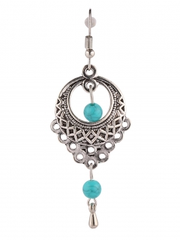 

New Women Fashion Hollow Out Jewelry Trendy Turquoise Earrings Charm Wedding Gift
