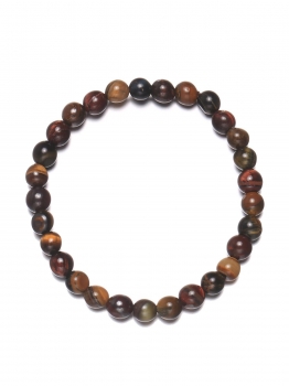 

New Women Fashion Tiger Eye Stone Colorful Beads Bangle Bracelet Wristband