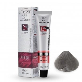 

Gray Unisex Natural Permanent Super Hair Dye Cream