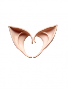 

Halloween Latex Painted Light Elf Ears Ear Tip Fairy Costume Cosplay Accessories, Multicolor