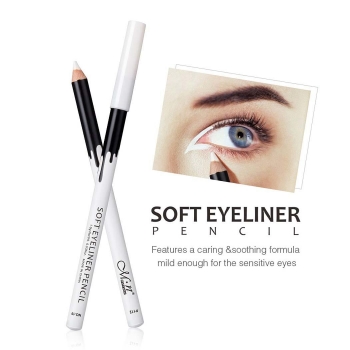 

6pcs White Eyeliner Pencil Makeup Cosmetic Waterproof Highlight Long Lasting